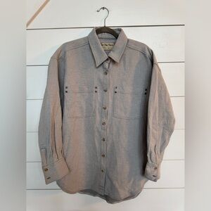 We The Free Casual Gray Button-Up Shacket
Size XS